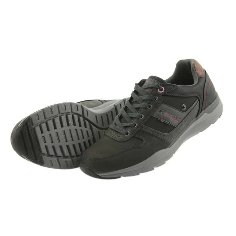 American Club Men's light sports shoes American RH01 / 19 black brown grey 4 American Club Men's light sports shoes American RH01 / 19 black brown grey 4