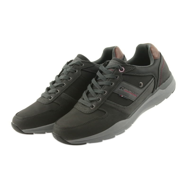 American Club Men's light sports shoes American RH01 / 19 black brown grey 3 American Club Men's light sports shoes American RH01 / 19 black brown grey 3