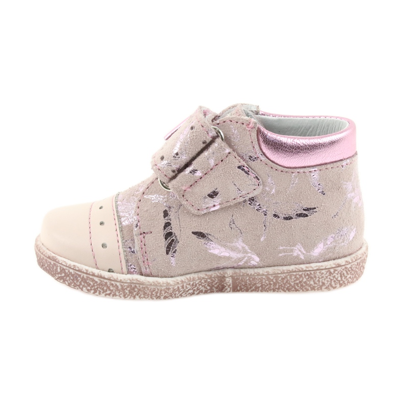 Velcro booties children's shoes Ren But 1535 pink flamingos 2