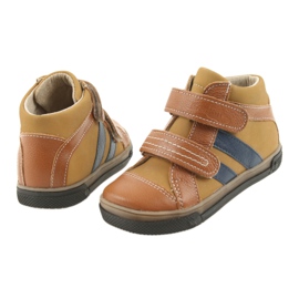 Booties children's shoes Velcro Ren But 3225 red / garnet brown 4