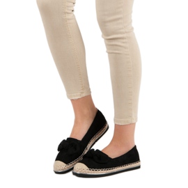 Comer Espadrilles With Bow black 1