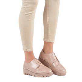 Comer Lace-up shoes pink 1