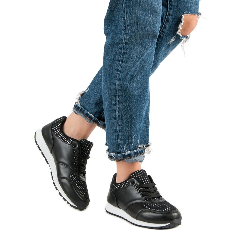 Sport Shoes With Mesh black 1