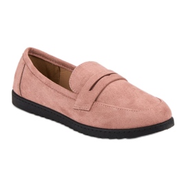 Comer Suede loafers pink 1 Comer Suede loafers pink 1