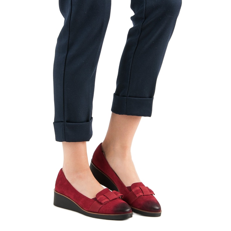 Pumps With A Bow VINCEZA red 1