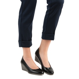 Classic Pumps On The VINCEZA Wedge black 1 Classic Pumps On The VINCEZA Wedge black 1