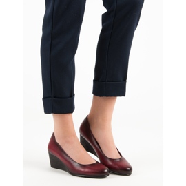 Classic Pumps On The VINCEZA Wedge red 1 Classic Pumps On The VINCEZA Wedge red 1