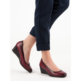 Classic Pumps On The VINCEZA Wedge red 2 Classic Pumps On The VINCEZA Wedge red 2