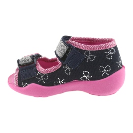 Befado children's shoes 242P089 pink navy blue 2