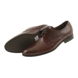 Tur Men's leather shoes 388 brown 5 Tur Men's leather shoes 388 brown 5