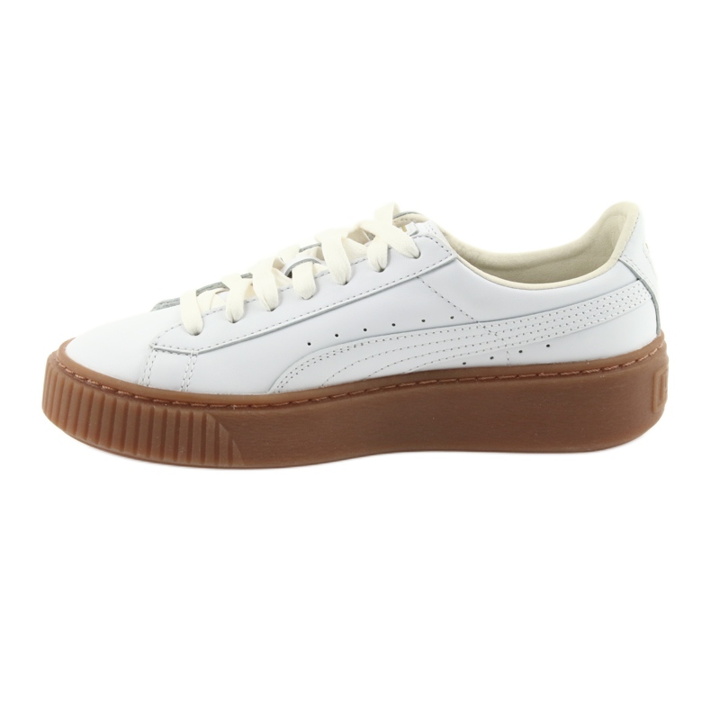 Puma Basket Platform Core W 001 women's shoe white 2