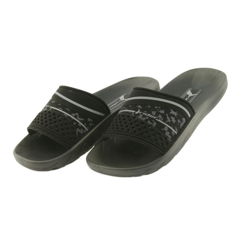Rider 82499 men's leisure slippers black 3 Rider 82499 men's leisure slippers black 3