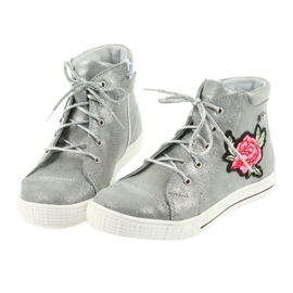 Boots and shoes for girls silver Ren But 4279 4 Boots and shoes for girls silver Ren But 4279 4