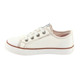 Big Star children's sneakers tied 374085 white 2