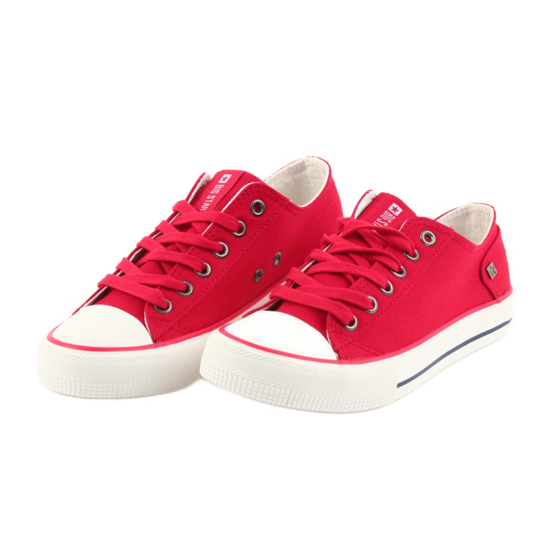 Red Big Star 274339 tied sneakers 4