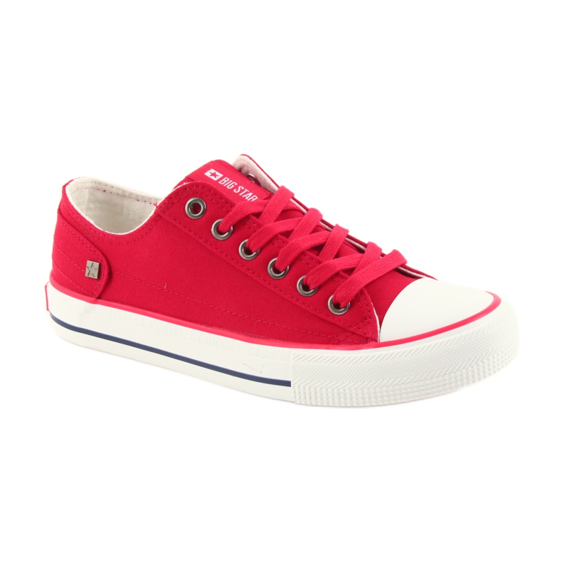 Red Big Star 274339 tied sneakers 1