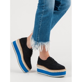 Corina Fashion Wedge Shoes black 1 Corina Fashion Wedge Shoes black 1