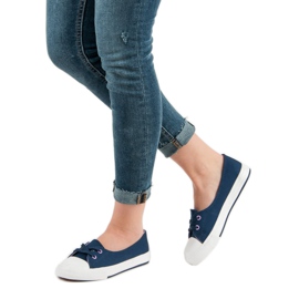 J. Star Navy blue sneakers 1