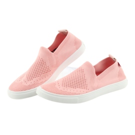 Big Star Openwork Sneakers Sneakers 274786 Salmon pink 4