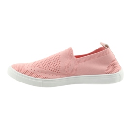 Big Star Openwork Sneakers Sneakers 274786 Salmon pink 2