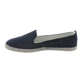 Filippo Lordsy women's ballerinas espadrilles F 081 navy blue 2