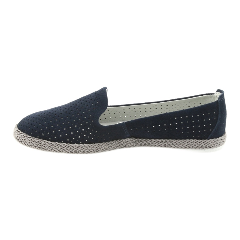 Filippo Lordsy women's ballerinas espadrilles F 081 navy blue 2