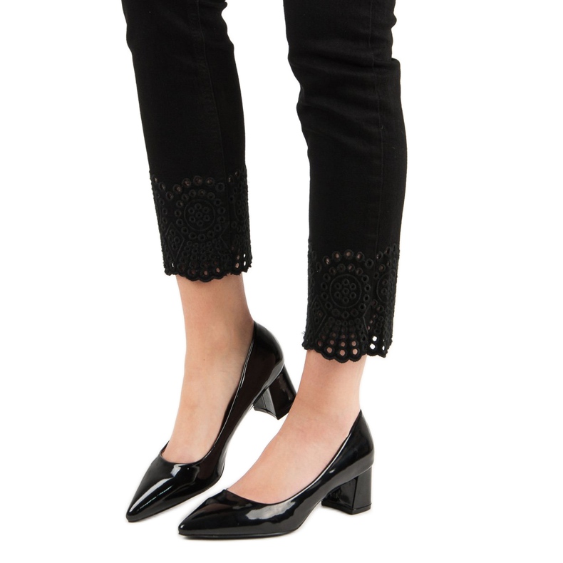 Diamantique Elegant Black Pumps 1 Diamantique Elegant Black Pumps 1