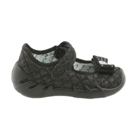 Befado children's shoes 109P184 black grey 1 Befado children's shoes 109P184 black grey 1