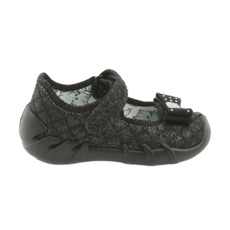 Befado children's shoes 109P184 black grey 1 Befado children's shoes 109P184 black grey 1