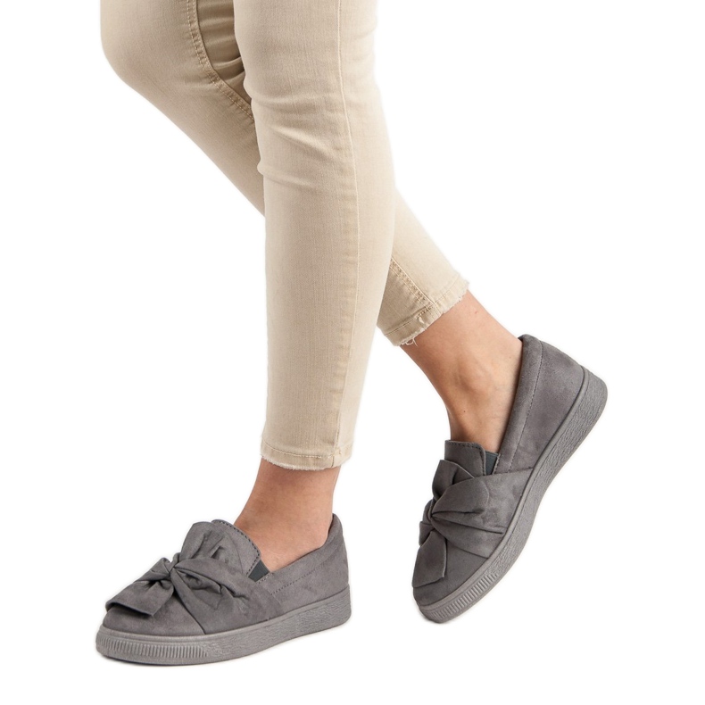 McKey Slip-on Suede Sneakers grey 2