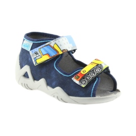 Befado children's shoes 250P077 navy blue multicolored 1
