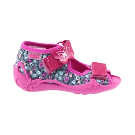 Befado children's shoes 242P072 grey pink 1