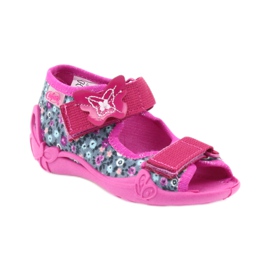 Befado children's shoes 242P072 grey pink 2