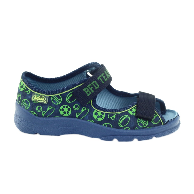 Befado children's shoes 969X124 blue green navy blue 1