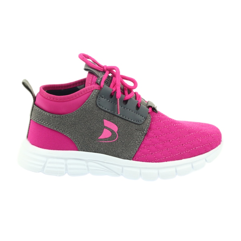 Befado children's shoes up to 23 cm 516Y033 pink grey 2 Befado children's shoes up to 23 cm 516Y033 pink grey 2