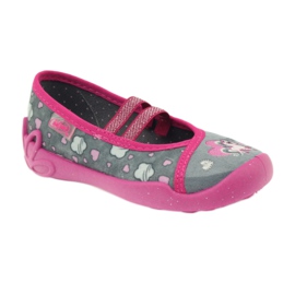 Befado children's shoes 116X238 grey pink 1 Befado children's shoes 116X238 grey pink 1