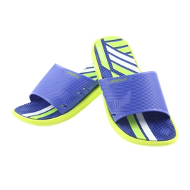 Men's slippers for the Atletico lime pool blue green 5