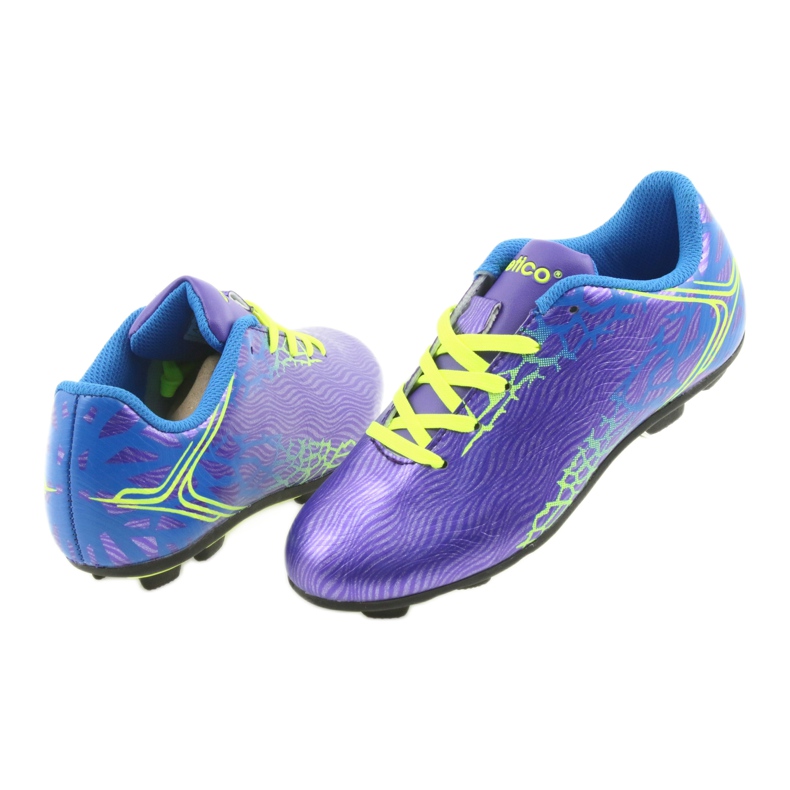 Boys' sports cleats Atletico 76632 mix color roses and purples 5