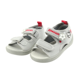 American Club Children's shoes slippers boys' sandals American 35/19 ball black red grey 4
