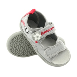 American Club Children's shoes slippers boys' sandals American 35/19 ball black red grey 3