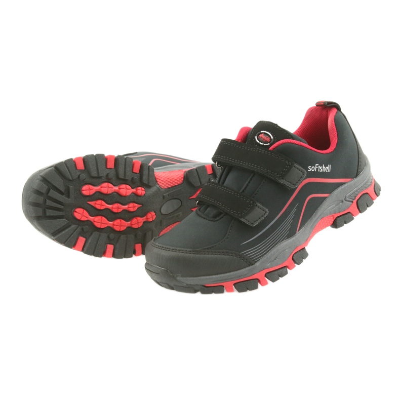 ADI American Club WT09 / 19 softshell children's sports shoes black red 3