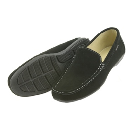 Loafers men's leather shoes American Club 01/2019 black 4