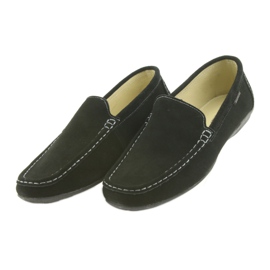 Loafers men's leather shoes American Club 01/2019 black 3
