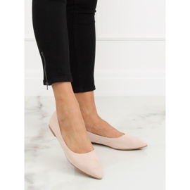 Ladies' beige ballerinas 3157 Beige 1