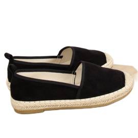 Black women's espadrilles A615-ESP-1 Black 1