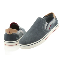 American Club Sneakers, sneakers, men's slip-on shoes RH13 navy blue 5 American Club Sneakers, sneakers, men's slip-on shoes RH13 navy blue 5