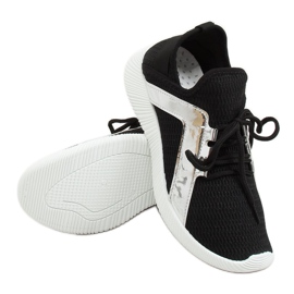 Black AN-11 Black sports shoes 1