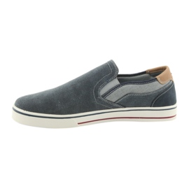 American Club Sneakers, sneakers, men's slip-on shoes RH13 navy blue 2 American Club Sneakers, sneakers, men's slip-on shoes RH13 navy blue 2