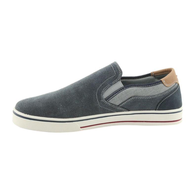 American Club Sneakers, sneakers, men's slip-on shoes RH13 navy blue 2 American Club Sneakers, sneakers, men's slip-on shoes RH13 navy blue 2