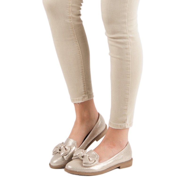 Forever Folie Golden Ballerina With A Bow 2